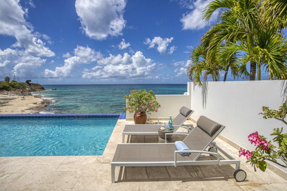 8_EtoiledeMer-Pool_ villa 4 chambres piscine vue mer Cupecoy Saint Martin